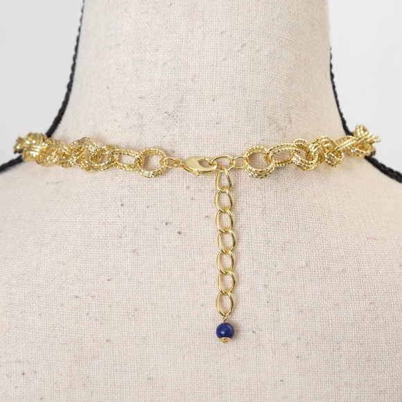 18K gold over bronze necklace with interchangeable charms by Moda Di Petrie - Picture 14 of 16